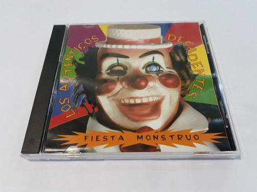 Fiesta Monstruo, Los Auténticos Decadentes - Cd 1993 Ex 8/10