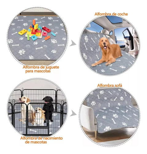 Mascotas Tapete Entrenador Para Perro Almohadillas Lavables