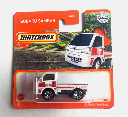 Camion Escala Colección Matchbox Diecast  Subaru Sambar