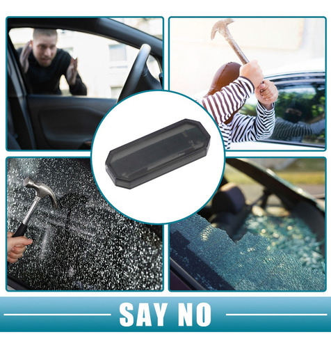 Luz De Alarma Intermitente Antirrobo De Seguridad Auto Azul