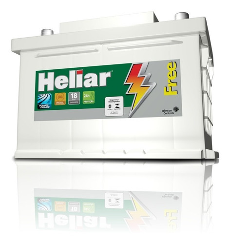 Bateria Heliar 12v - 55 F50gd Fiat Siena C/ Aire