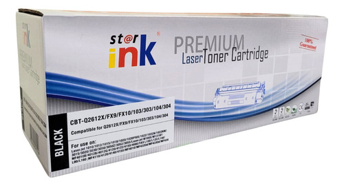 Toner Alternativo Compatible Con Hp Q2612x - Laser Jet 1010 Tinta Black