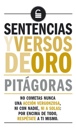 Sentencias Y Versos De Oro - Pitagoras