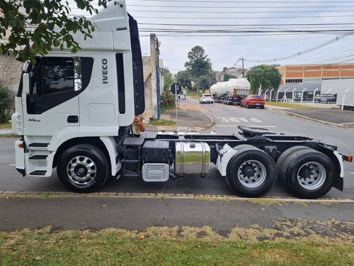 Imagem 4 de 19 de Iveco Stralis 460 6x2 Ano 2011 Teto Alto Sem Arla E S10