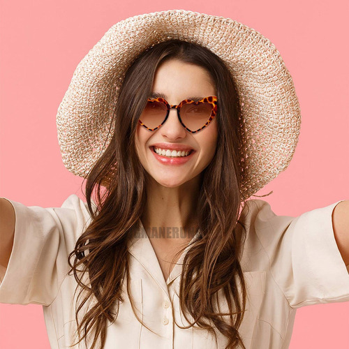 Che 10 Piezas Gafas De Sol Corazón Accesorios Moda Niñas