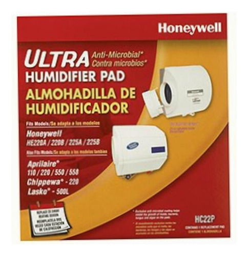 Honeywell Hc22p - Humidificador Para Toda La Casa Color Blanco