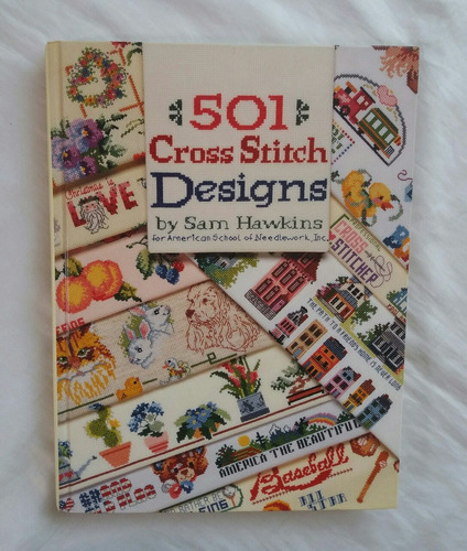 Crochet 501 Cross Stitch Designs Libro En Ingles Original