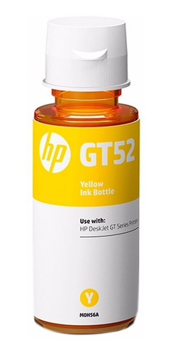 Tinta Hp Gt52 Amarillo Original M0h56al Deskjet Gt5820 8000p Tienda Oficial Hp