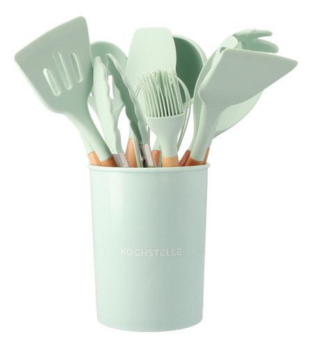Espatula De Cocina Set 12 Utensilios Antihaderente Silicona