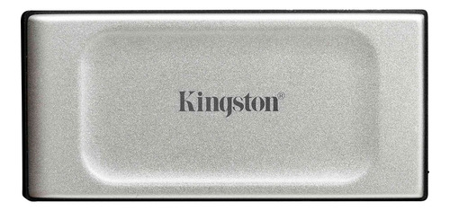 Ssd Externo Kingston Xs2000, 2tb, Usb C, Negro/plata