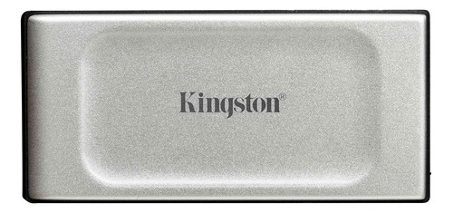 Ssd Externo Kingston Xs2000, 2tb, Usb C, Negro/plata