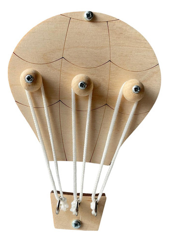 Kids Busy Board Diy Material Motor Skill Globo Aerostático