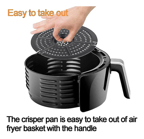 Sartén De Repuesto Para Freidora Air Fryer, Material Apto Pa