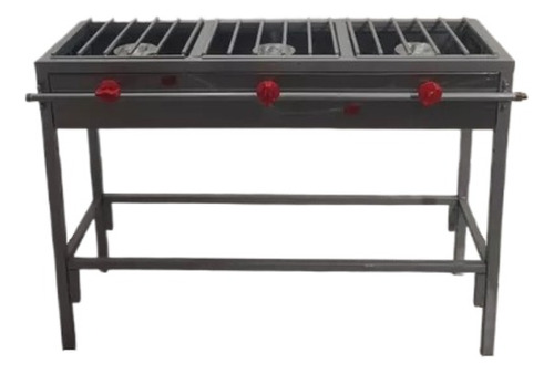 Parrilla 3 Quemadores Semi Industrial