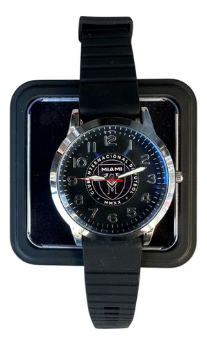 Reloj P' Caballero Y Cartera Inter-miami- Con Estuche Gratis