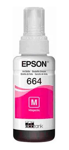 Tinta Epson 664 Magenta Serie L T664320