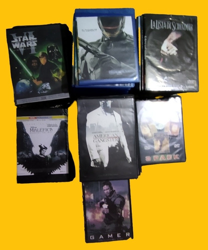 Películas Blu Ray Y Dvd $1 C/u