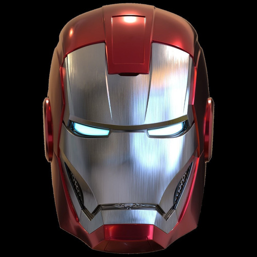 Casco Iron Man - Arte Plastico