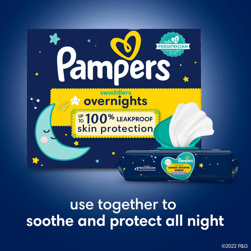 Diapers Pampers Swaddlers Overnights Size 5 88 Count