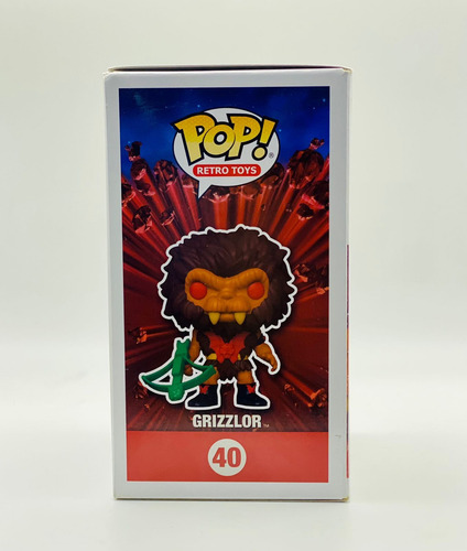 Funko Pop Retro Toys Grizzlor # 40 Serie Amos Del Universo