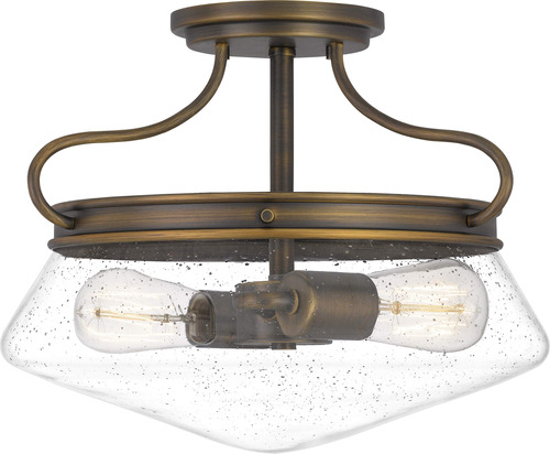 Lampara Techo (2 Luz 200 W) Color Bronce Franz