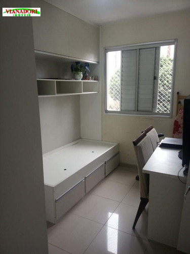 Imagem 8 de 16 de Apartamento A Venda No Flex 3 Quartos A Venda Picanço Guarulhos - 99702