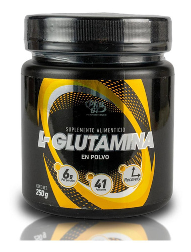 Glutamina En Polvo Sin Sabor 250 Grs Protgt