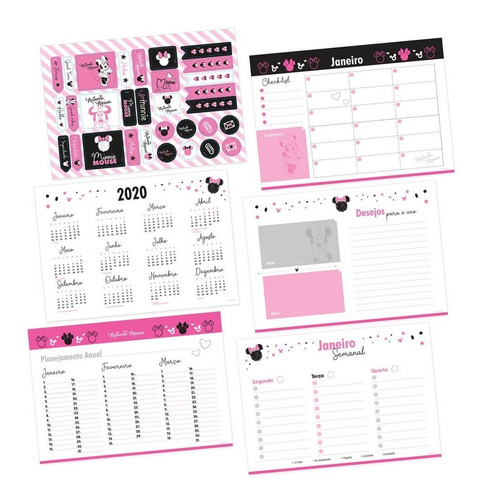 Imagem 3 de 3 de Planner Permanente Minnie