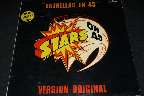 Jch- Stars On 45 Version Original Rock Lp Vinilo 1981