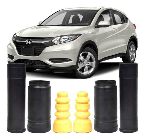 Kit Amortecedor Traseiro Honda Hrv 2015 2016 2017 2018 Par