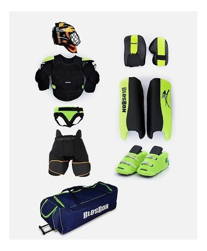 Equipo Completo De Golera De Hockey - Blesbok