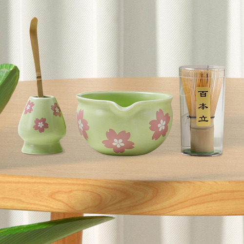 4 Piezas Set Matcha Bowl Para Del Té Ceremonía Estilo B