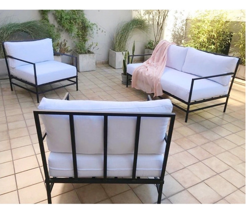 Juego De Sillones/ Camastros 1,90x80 Y Dos De 80x80 Exterior