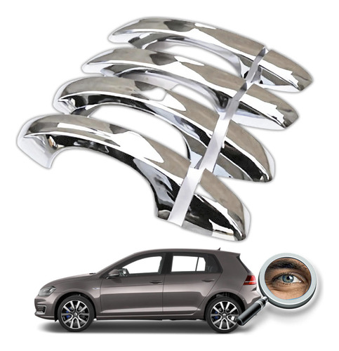 Golf Mk7 Cubre Manijas Cromadas Las Mejores! Tuningchrome