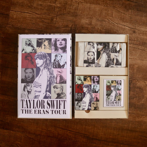 Kit Caixa Vip Taylor Swift - The Eras Tour (oficial)