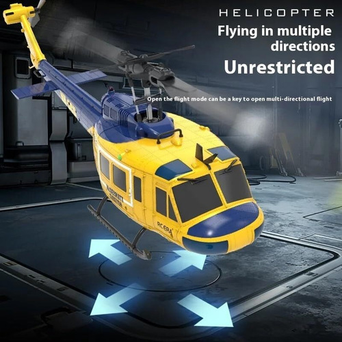 Rc C032 Uh-1 Huey Rc Helicóptero - 2.4g 6ch 1/48 Modelo