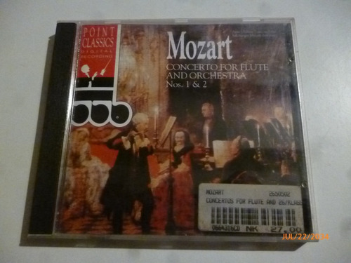 Mozart.concierto Para Flauta Y Harpa.point Classics.alemania