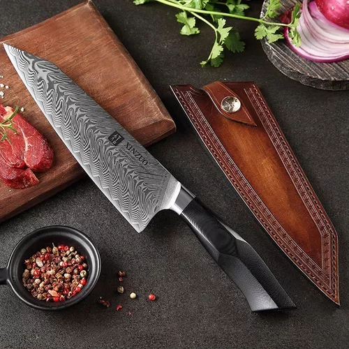 Cuchillo chef Shinobi®️ profesional acero 67 Capas - Ms Hometech