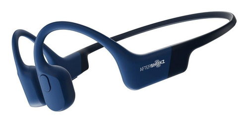 Imagen 2 de 3 de Audífonos inalámbricos AfterShokz Aeropex Standard blue eclipse