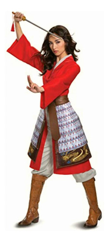 Disguise Disfraz De Disney Mulan Hero Para Mujer, Rojo -, M