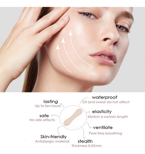 Elasticidad, Herramienta De Maquillaje Para Ocultar Las Arru