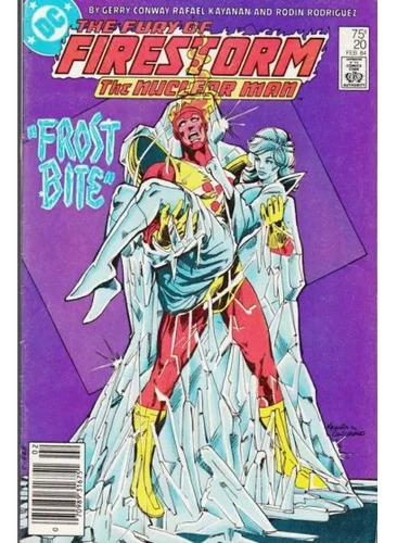 Revista Comic The Fury Of Firestorm Frost Bite