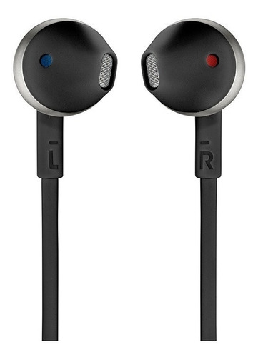 Fone De Ouvido Jbl T205 Preto Cinza Com Microfone E Controle