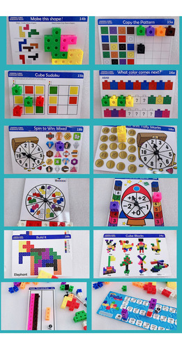 Juego De Actividades De Cubos Magic Mathlink De Numberblocks