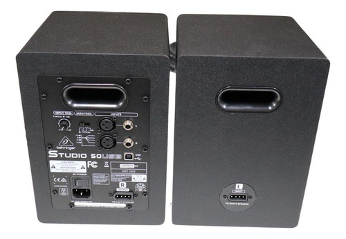 Monitores de estudio Behringer Studio 50usb 150w