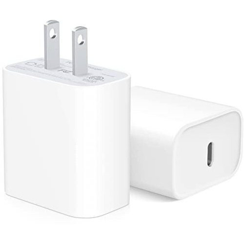 Bloque De Cargador Rápido iPhone [2 Pack] 20w Usb C K6lvt