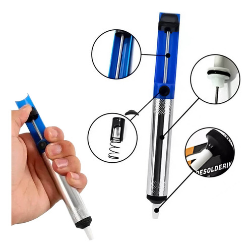 Sugador De Solda Para Remover Estanho Precisão E Segurança