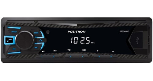 Imagem 1 de 6 de Radio Automotivo Sp2230bt Bluetooth Usb Fm Positron