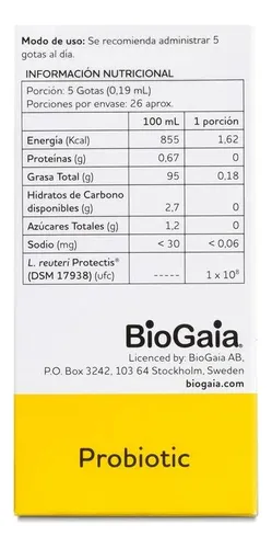 Biogaia Probiotica Gotas 5 Ml