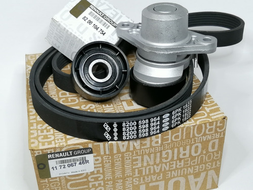 Kit Accesorios Correa Tensor Polea Renault Logan Sandero